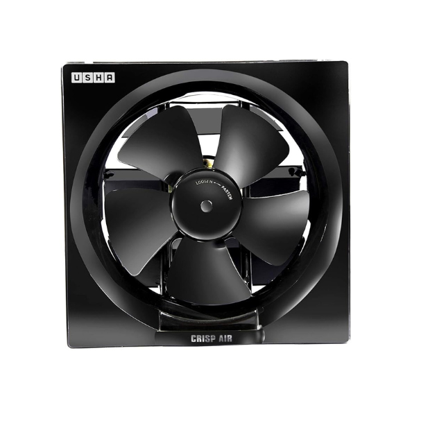 USHA E/F 250MM CRISP AIR VX BLACK ISI