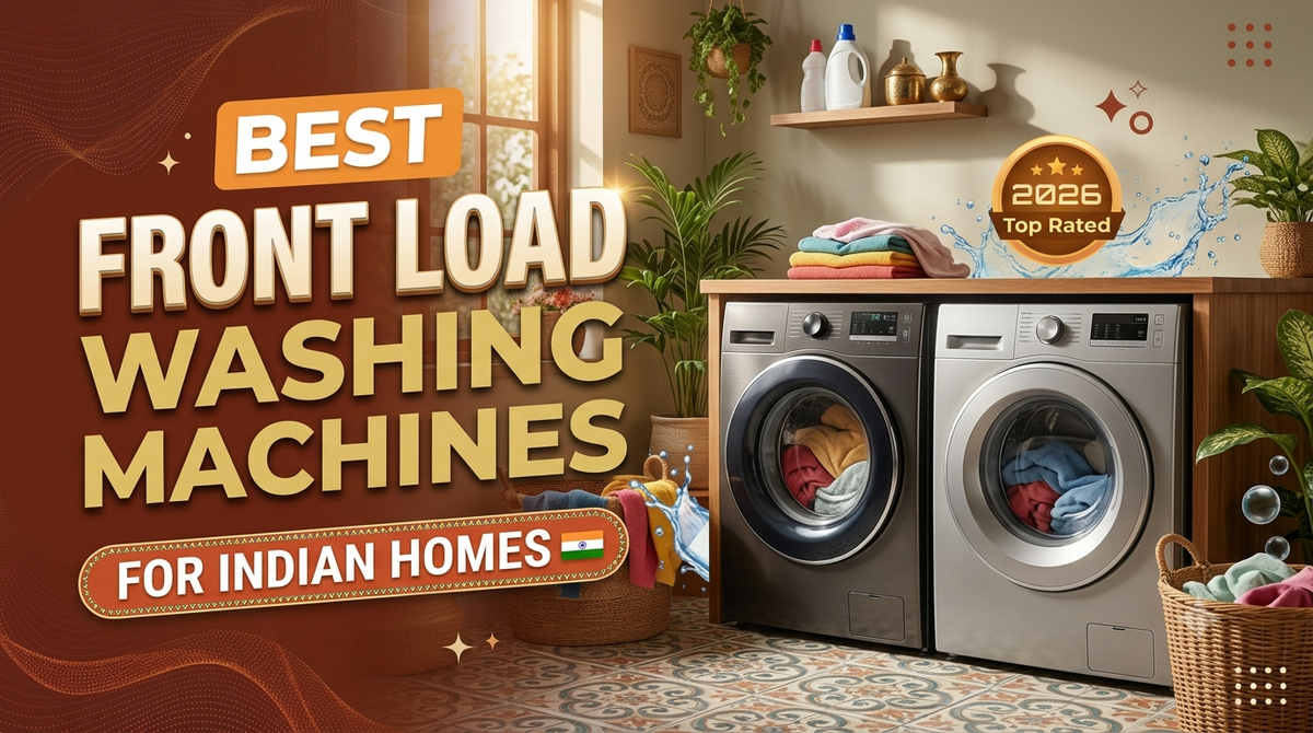 Best Front Load Washing Machines for Indian Homes