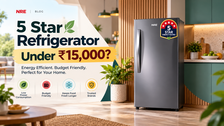 5 Star Refrigerator Under ₹15000