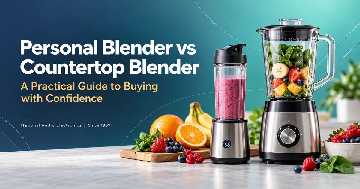 Personal Blender vs Countertop Blender