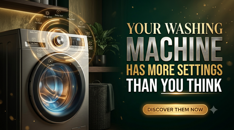 Your Washing Machine Has More Settings Than You Think