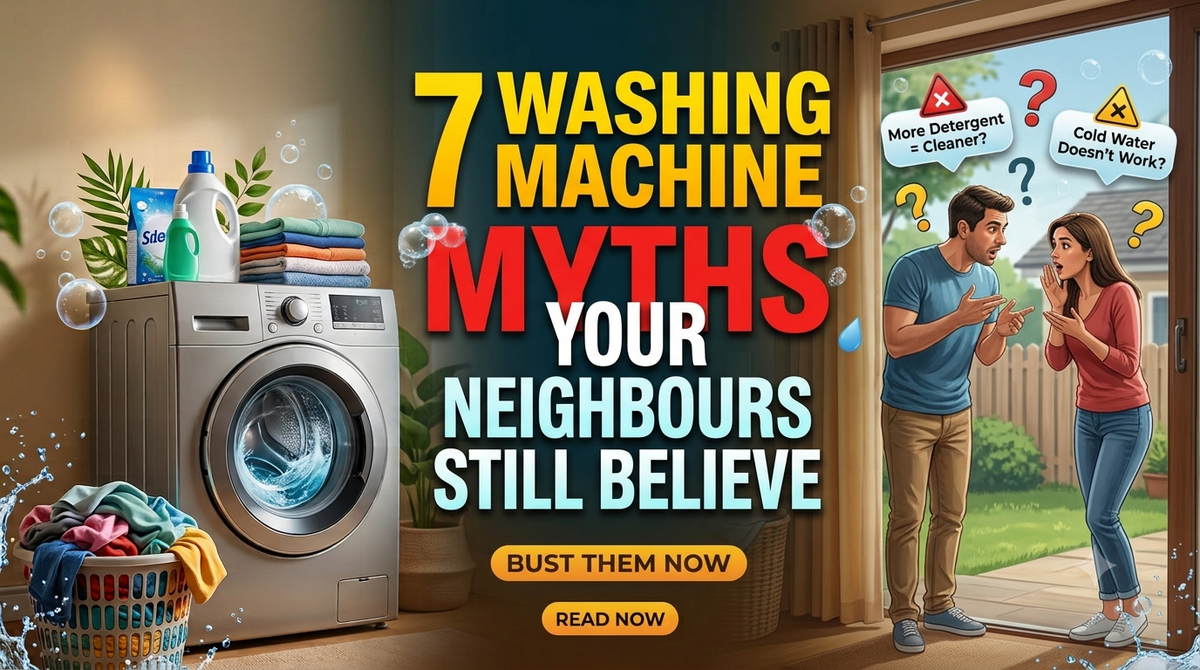 7 Washing Machine Myths Your Neighbors Still Believe