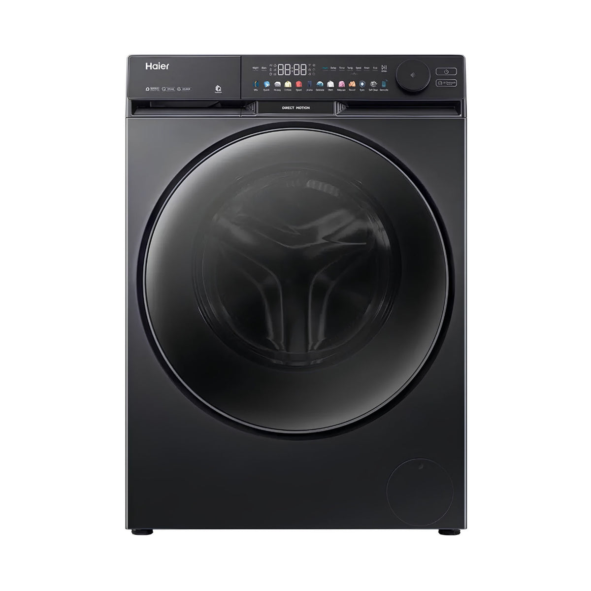 Haier Washing Machine Front Load 12kg HW120-DM14F9BKU1 Black | NRE 