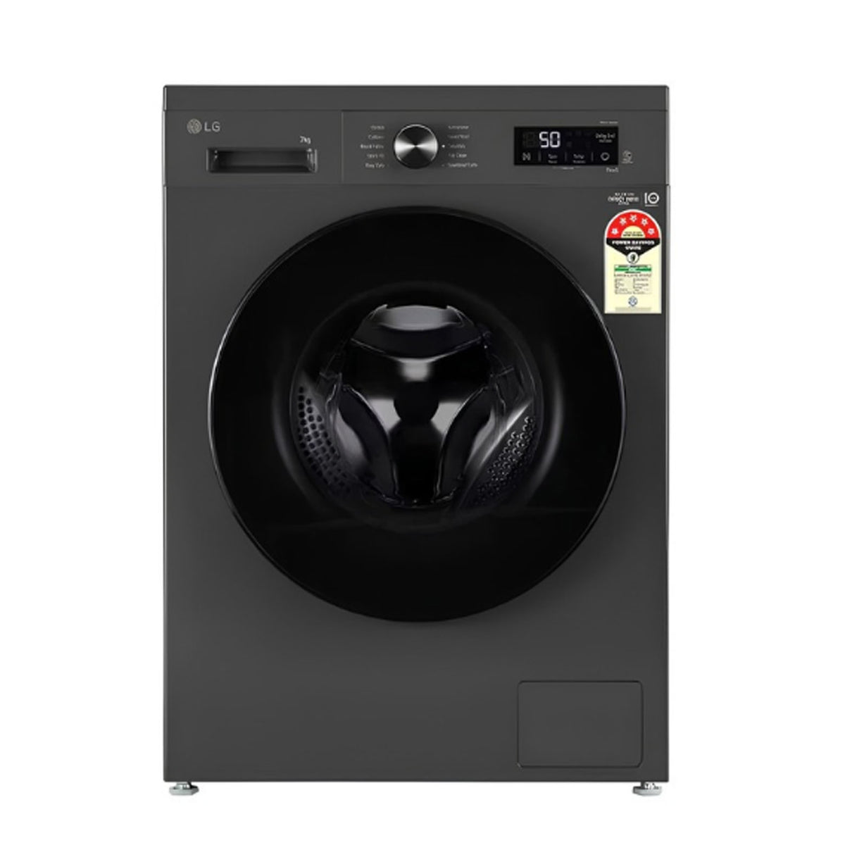 LG Washing Machine FHB1207Z4M 7KG 1200RPM Black