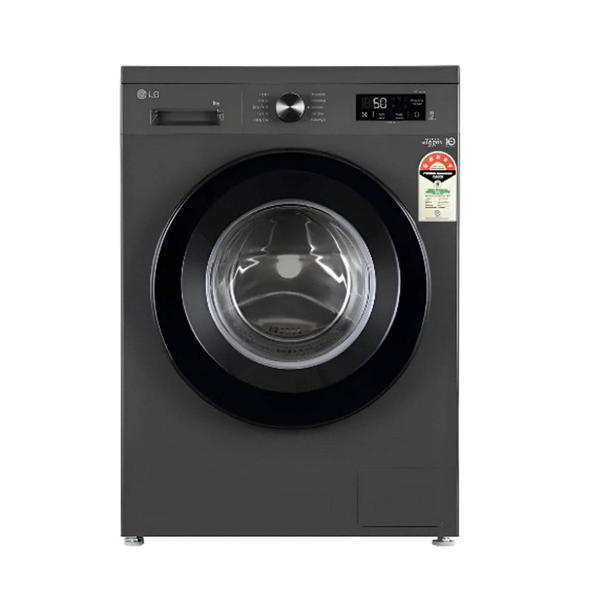 LG Washing Machine FHB1208Z2M 8KG 1200RPM Black