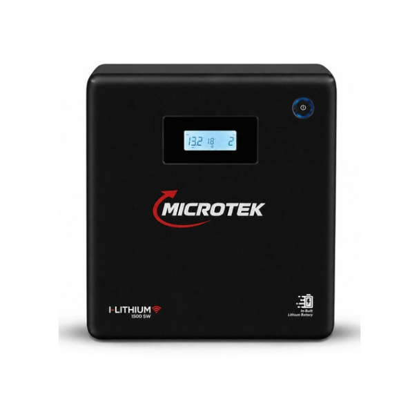 Microtek Smart Energy Wall  I-LITHIUM WIFI 1500SW 12.8V Black | NRE