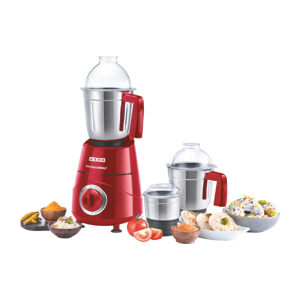 USHA MIXER GRINDER MG 3983 THUNDERBOLT 800WT(TH800MX3)