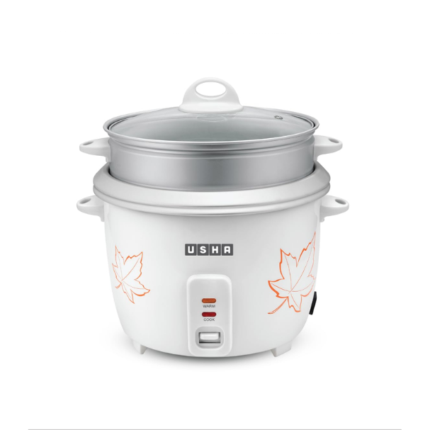 USHA RC 18GS2 D RICE COOKER WHITE