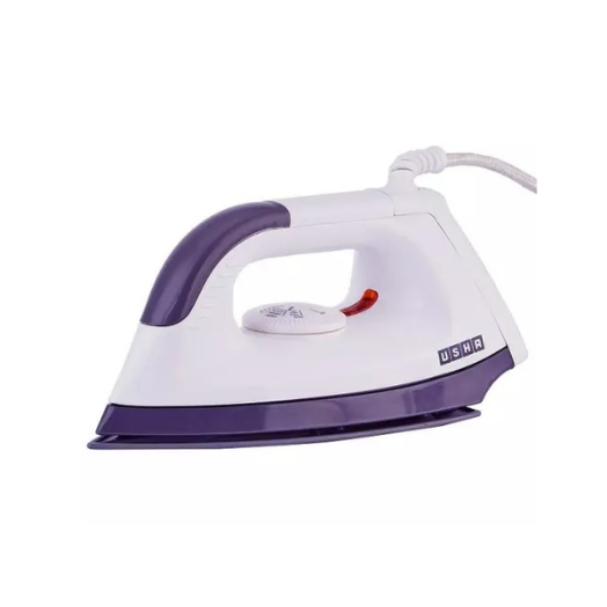 USHA DRY IRON EI 1602LW 1000W LAVENDER & WHITE