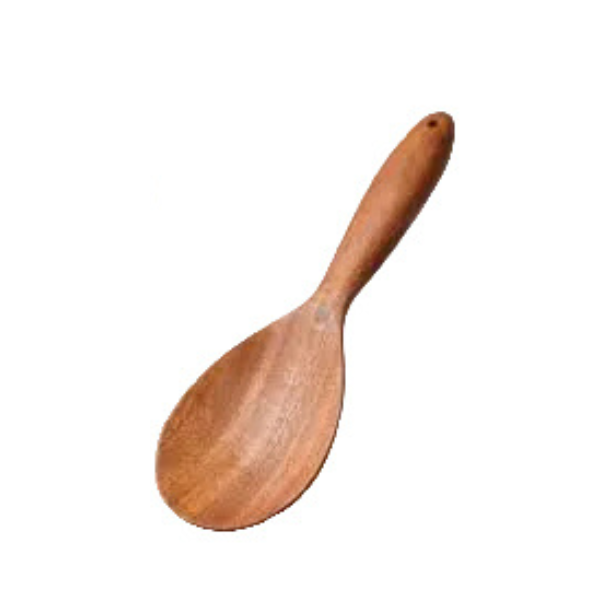 THE INDUS VALLEY WOODEN LADLE 25CM (KS NW SE 001)