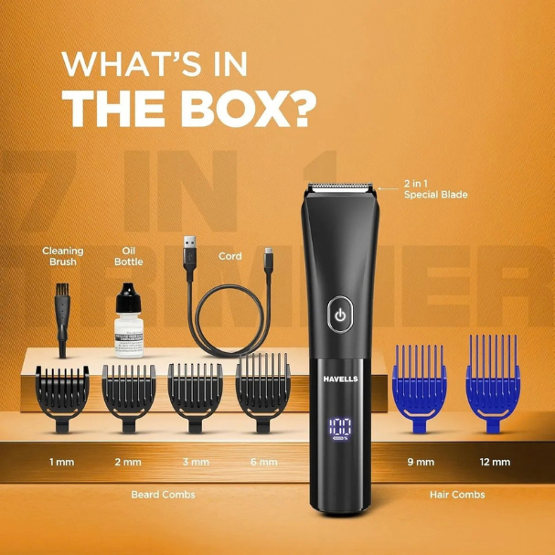 Havells Trimmer Beard BT6661 2 IN 1 | National Radio Electronics