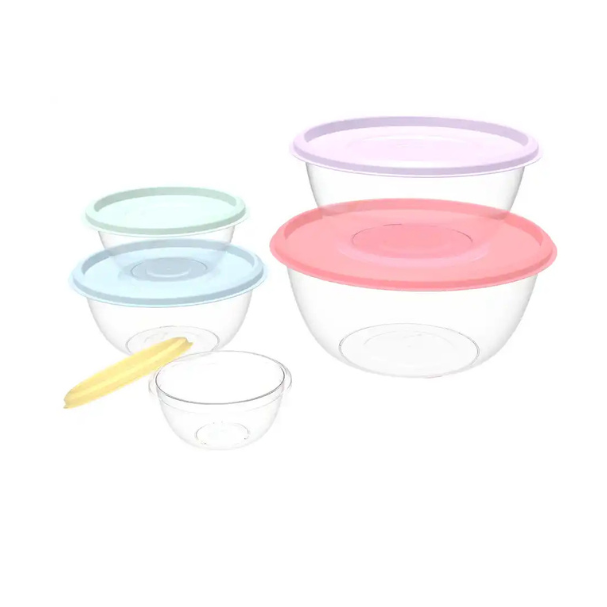 ALL TIME PRISM ROUND CONTAINER SET (6500 ML)(5 PC SET)