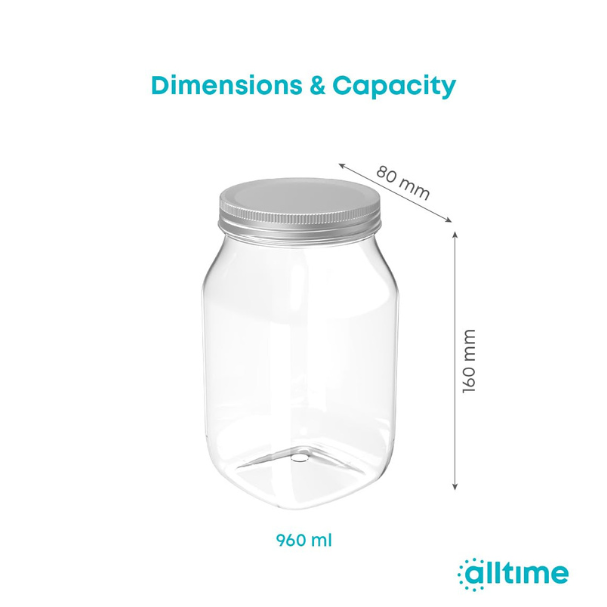 ALL TIME CRYSTAL JAR (960x2) (2 PCS SET) 402018