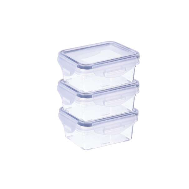 ALL TIME LOCK & SAFE CONTAINER 200RCT 408360 (200ML 3PC SET)