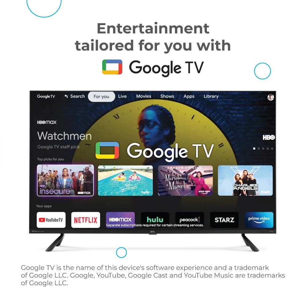 BPL LED 4K HOMETHEATRE HARMAN TV 43UE5330