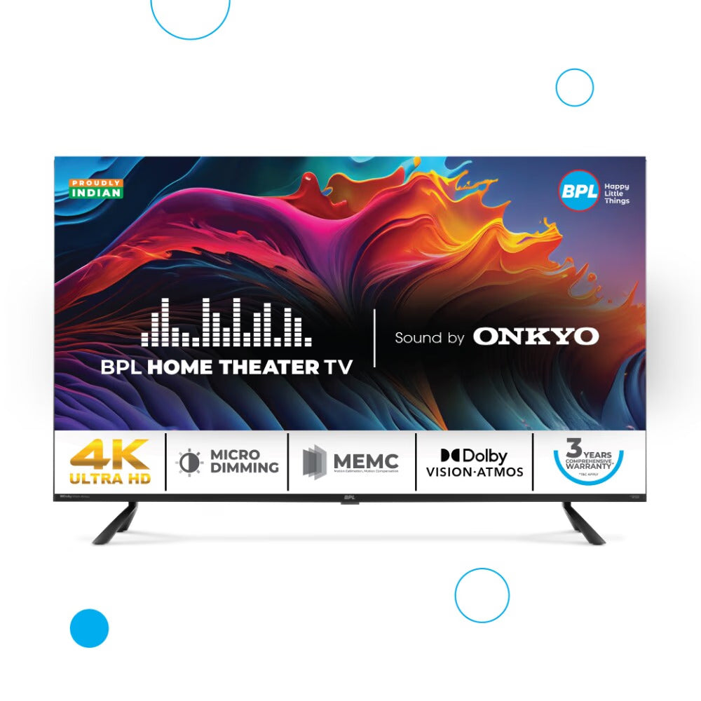 BPL LED 43 4K HOME THEATRE ONKYO 43UE5340 GOOGLE
