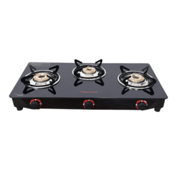 BUTTERFLY LPG GLASS TOP TRIO 3B AUTO