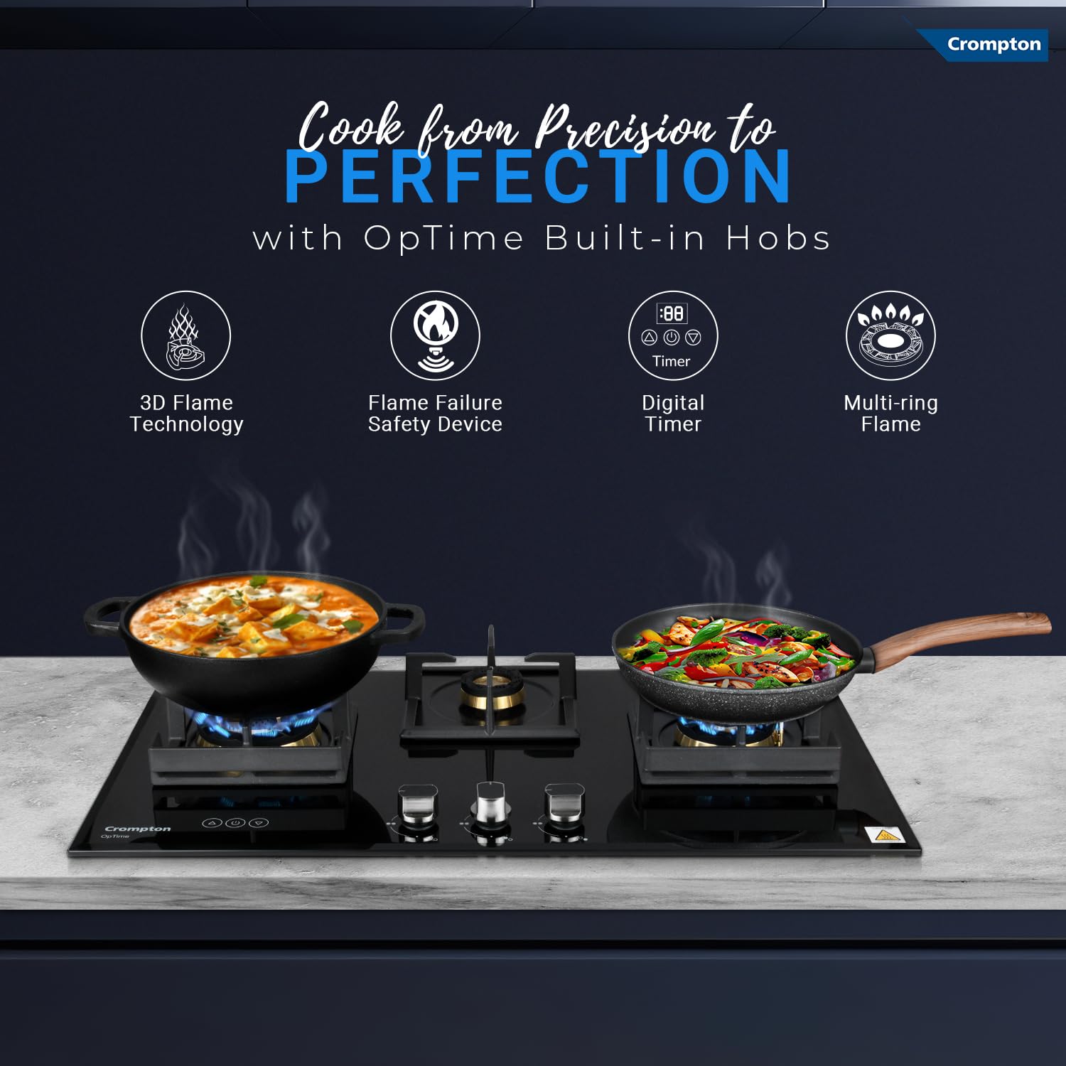 CROMPTON HOB-OPFB783TI-MBL
