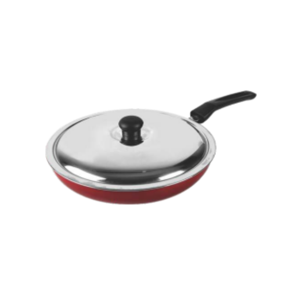 CASTOR N/S FRY PAN CT FP280SSL STEEL LID