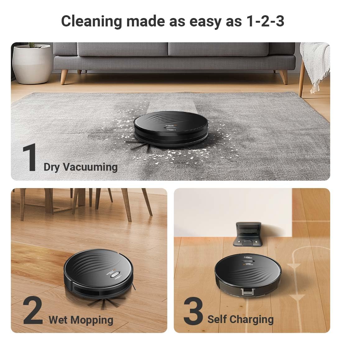 EUREKA FORBES VACCUM CLEANER ROBO VAC & MOP PRO