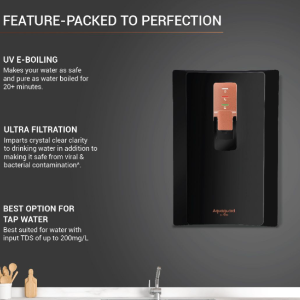 AQUAGUARD WATER PURIFIER ENRICH SUPERIO UV+UF+SS 2X