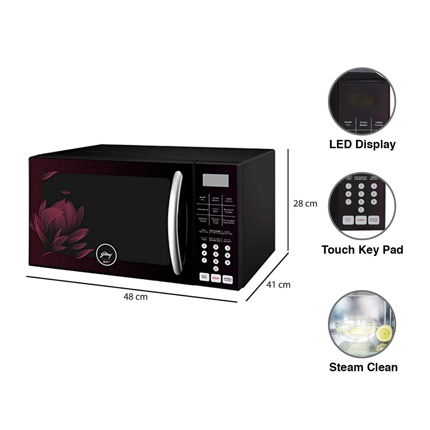 GODREJ MW GME 725 CF2 PZ PURPLE PETAL