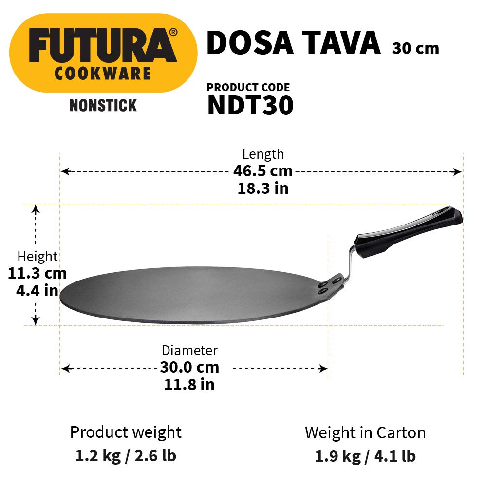 HAWKINS N/S DOSA TAVA 30CM (NDT30)