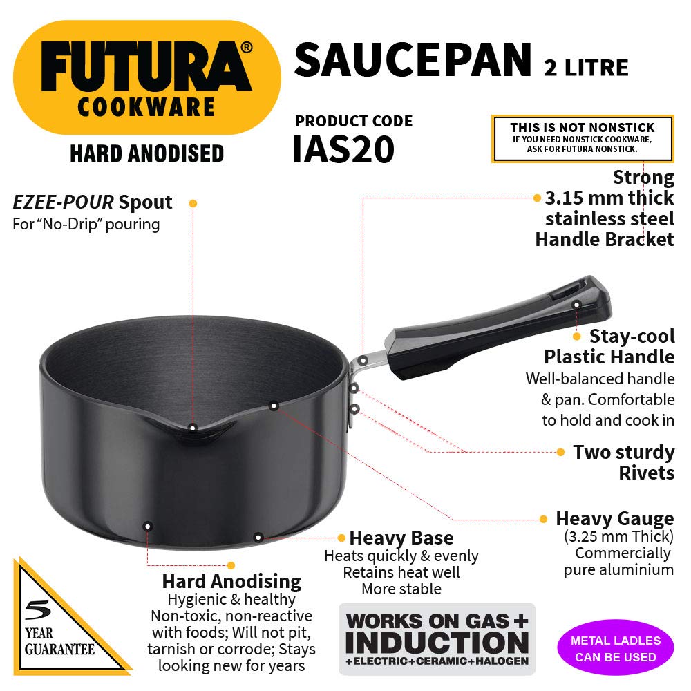 HAWKINS N/S SAUCEPAN IC HA EZEEPOUR 2L (IAS20)