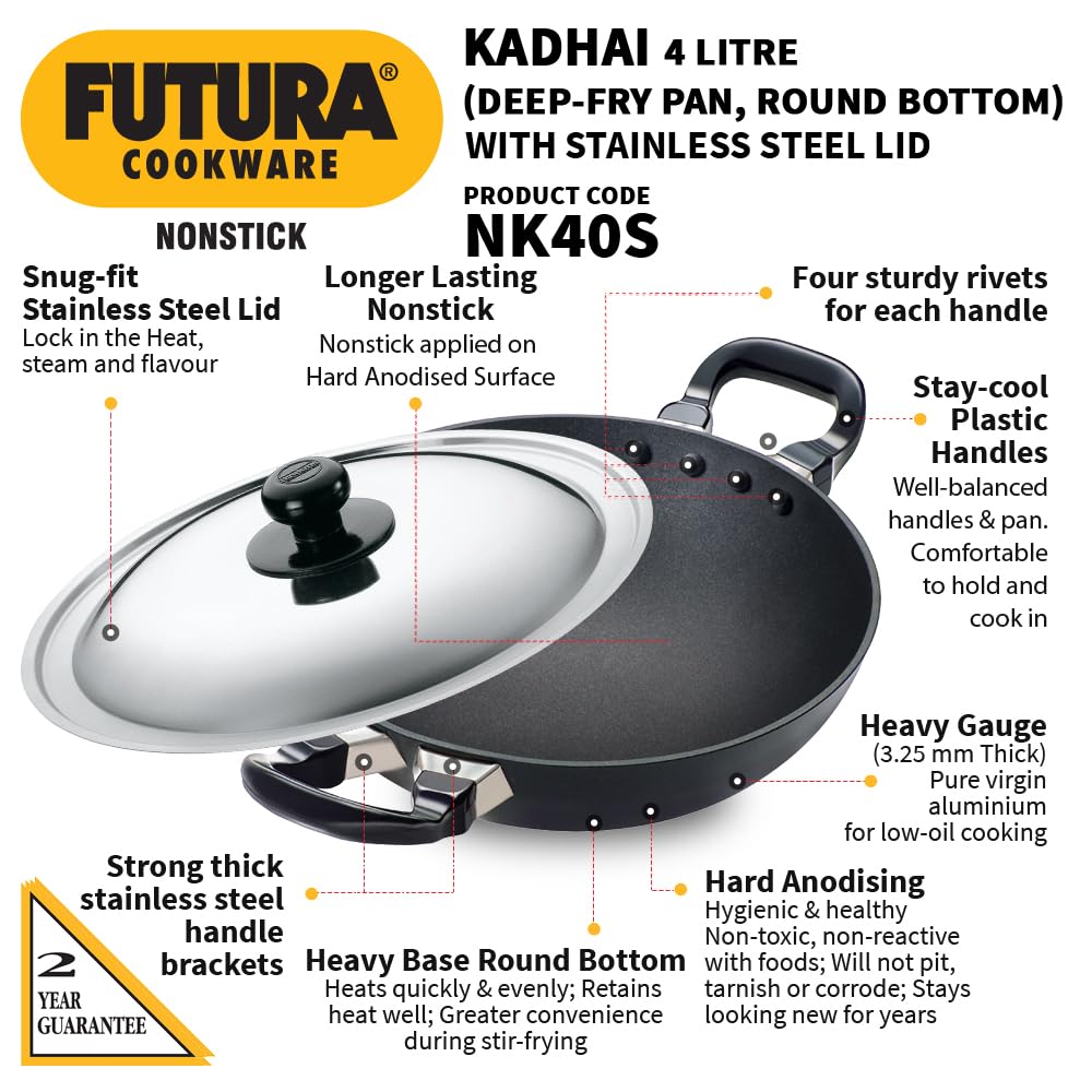 HAWKINS N/S 4L KADHAI W/L (NK40S)