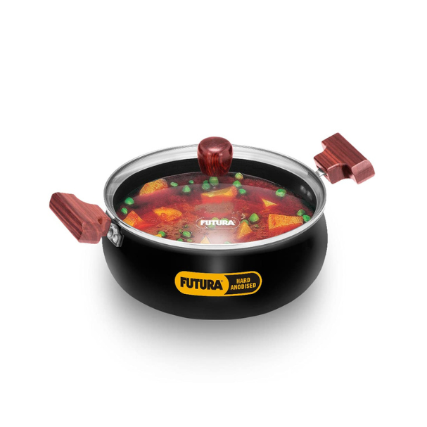 HAWKINS N/S HANDI 3L FUTURA HA CNS  WITH GLASS LID (ACH30G)