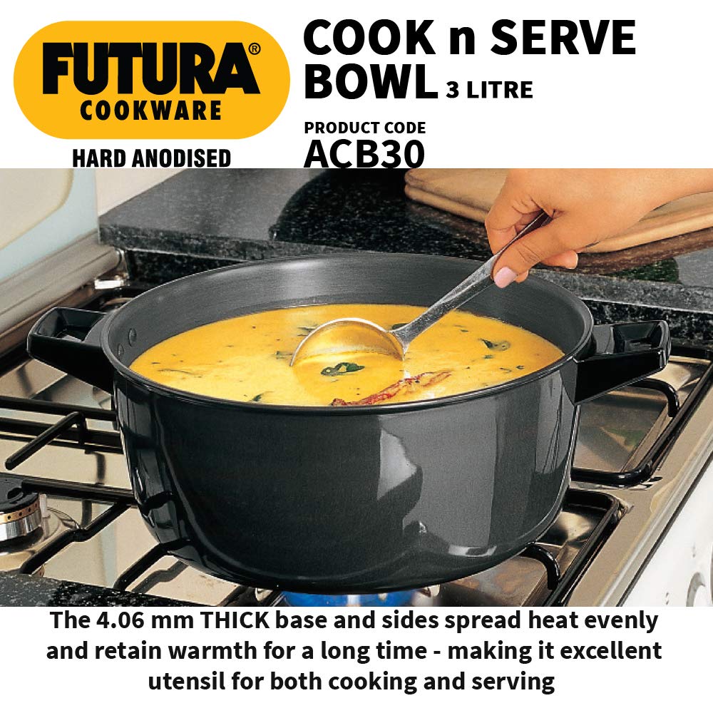 HAWKINS N/S SAUCEPAN HA CNS BOWL 3L 23CM (ACB30)