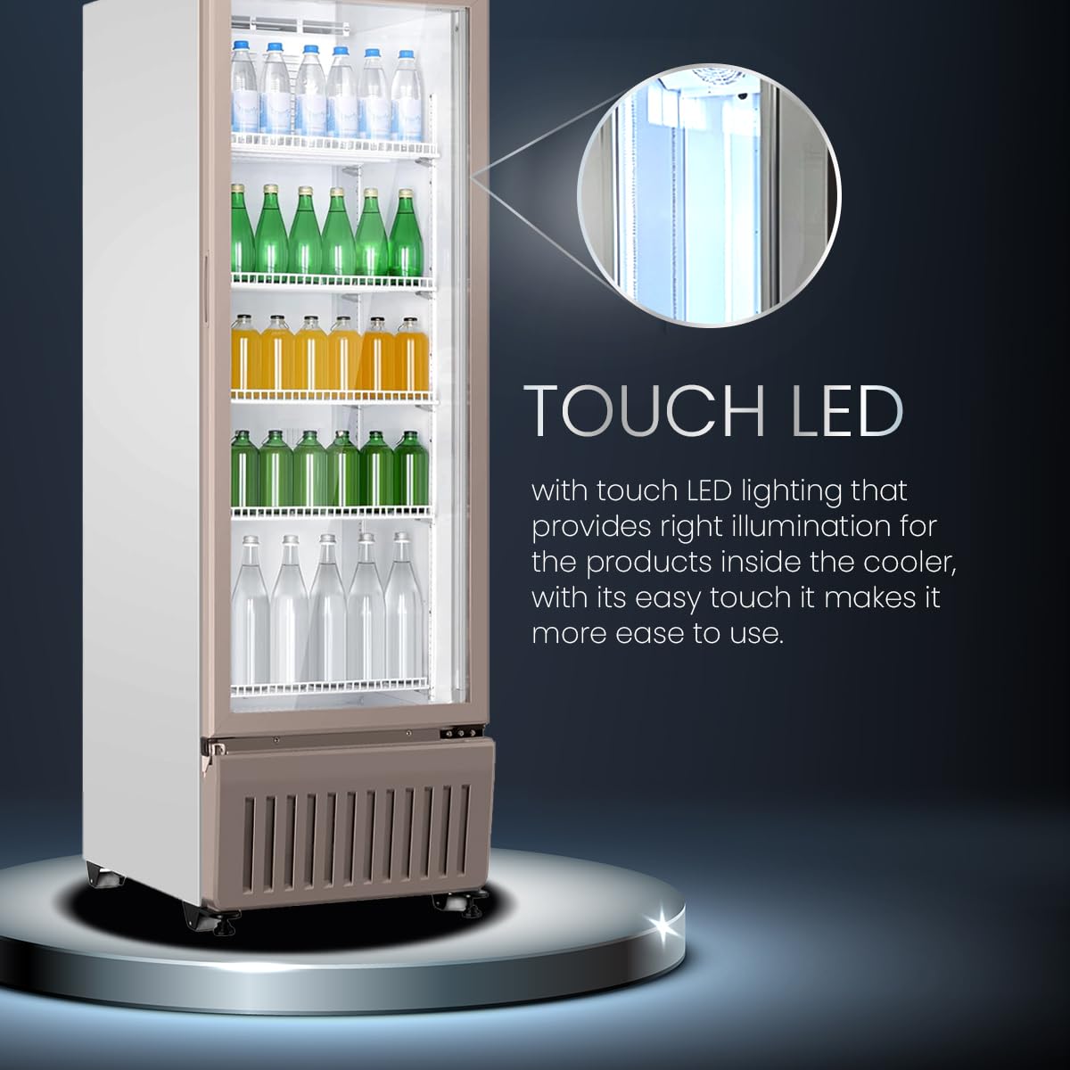 HAIER VISI COOLER 405L 5S HVC-405GT5