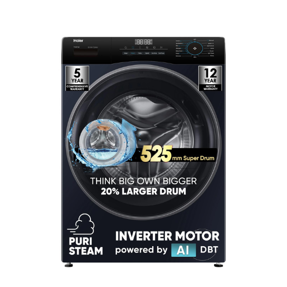 HAIER WM HW80-IM12929EBKF BLACK