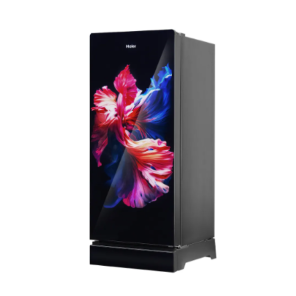 HAIER REF HRD-2115PWGA-N 190L 5S WAVE GLASS