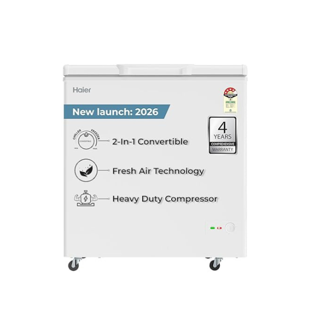 HAIER FREEZER HFC-230SPW4 230L 4S