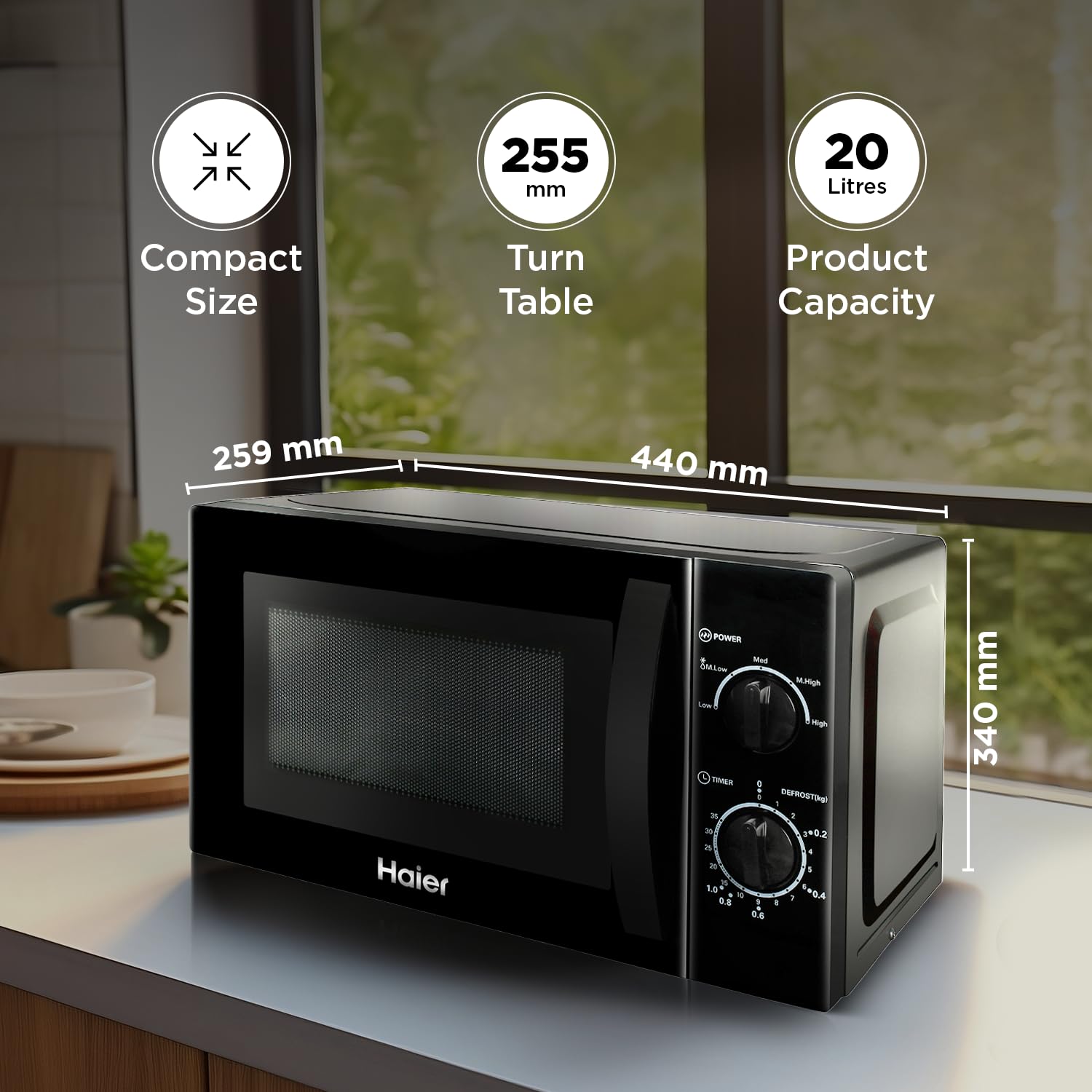 HAIER MWO HIL2001MWPH 20LTR SOLO