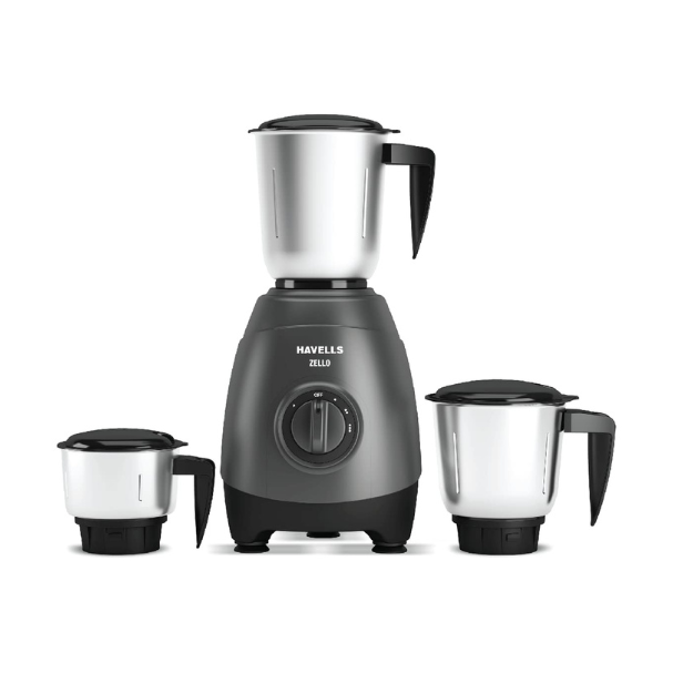 HAVELLS MIXER GRINDER  ZELLO 750W 3  JAR MG