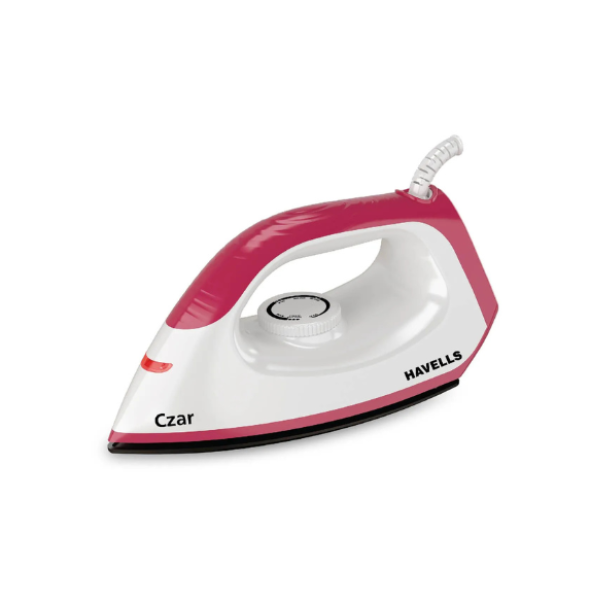 HAVELLS IRON BOX CZAR RUBY & WHITE 1000W