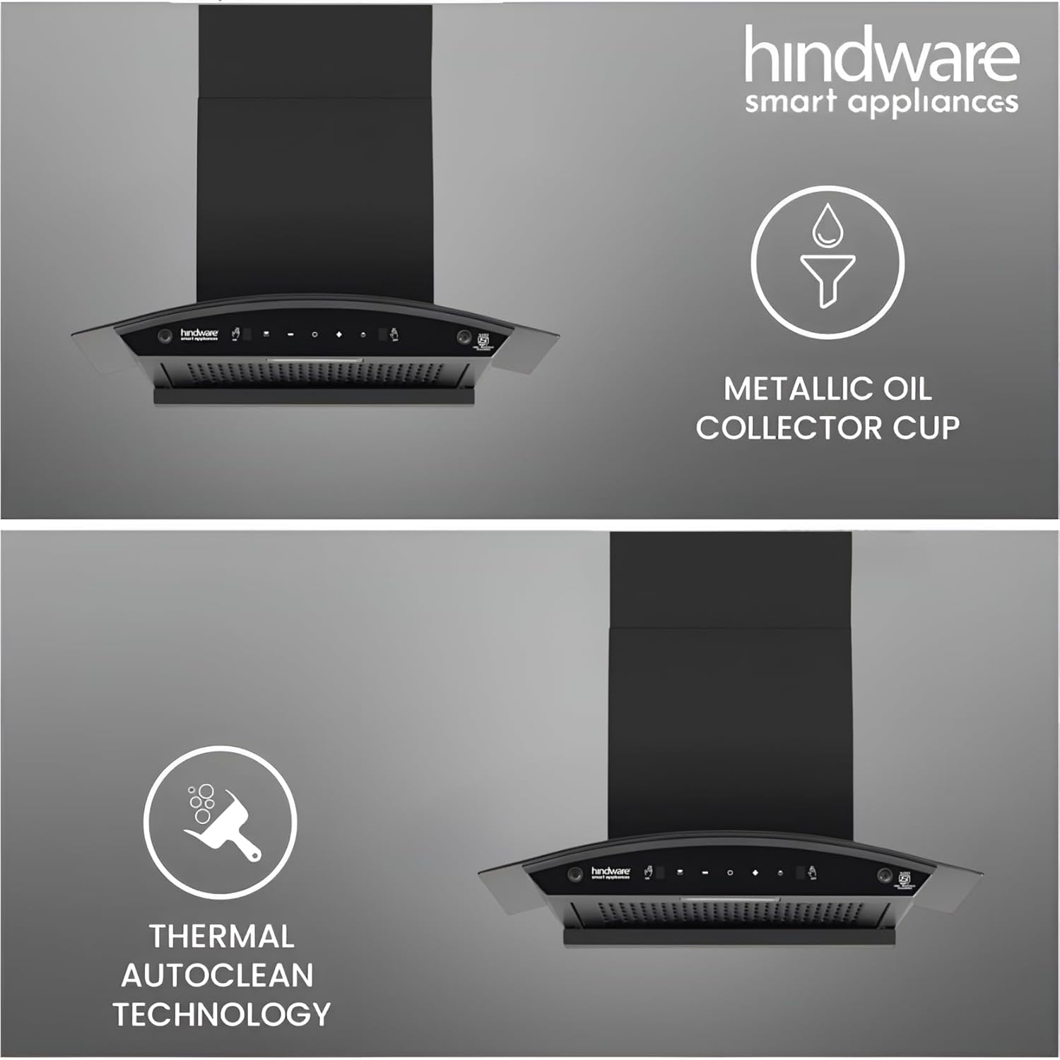 HINDWARE KA COOKER HOOD EVITA AC 60 IN