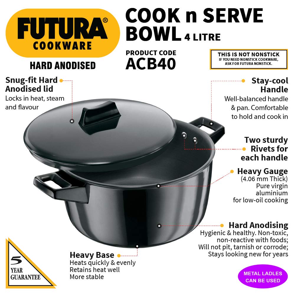 HAWKINS FUTURA HA C-N-SERVE BOWL 4L (ACB40)