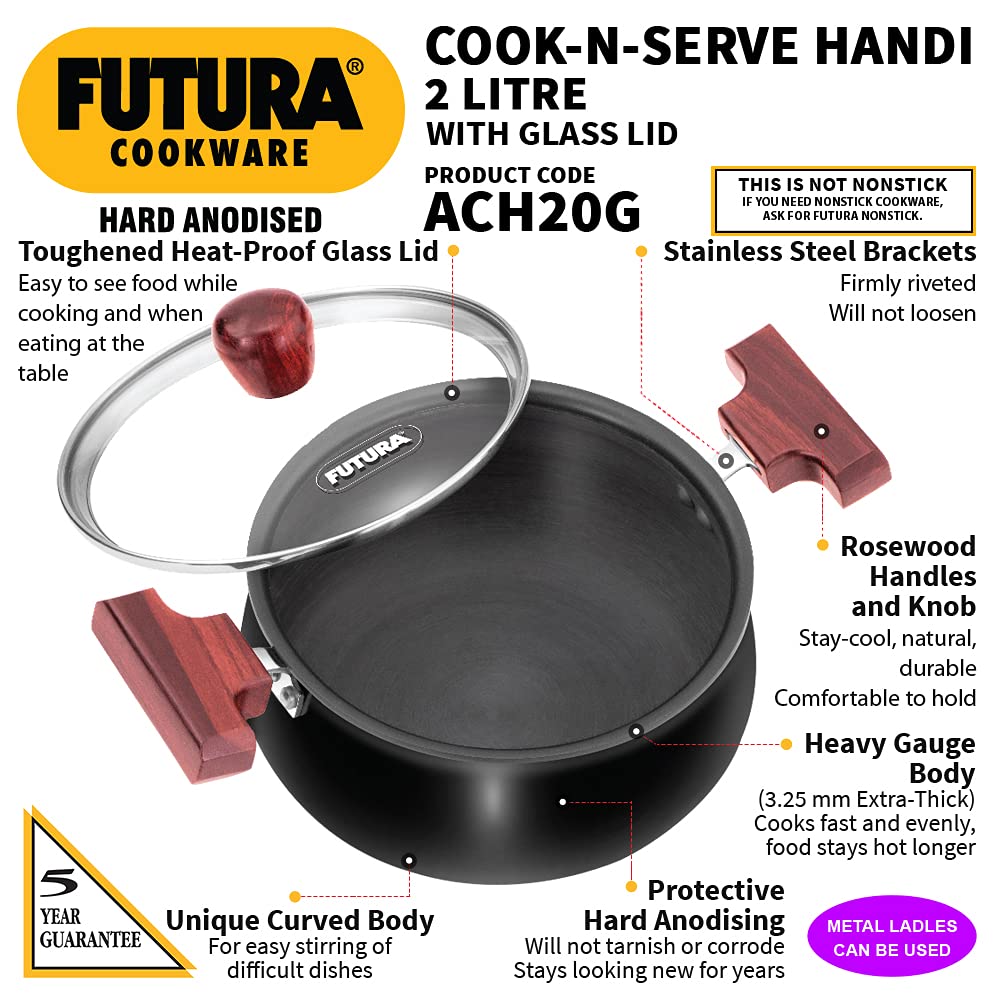HAWKINS FUTURA HA C-N-SERVE HANDI W/G LID 2L (ACH20G)