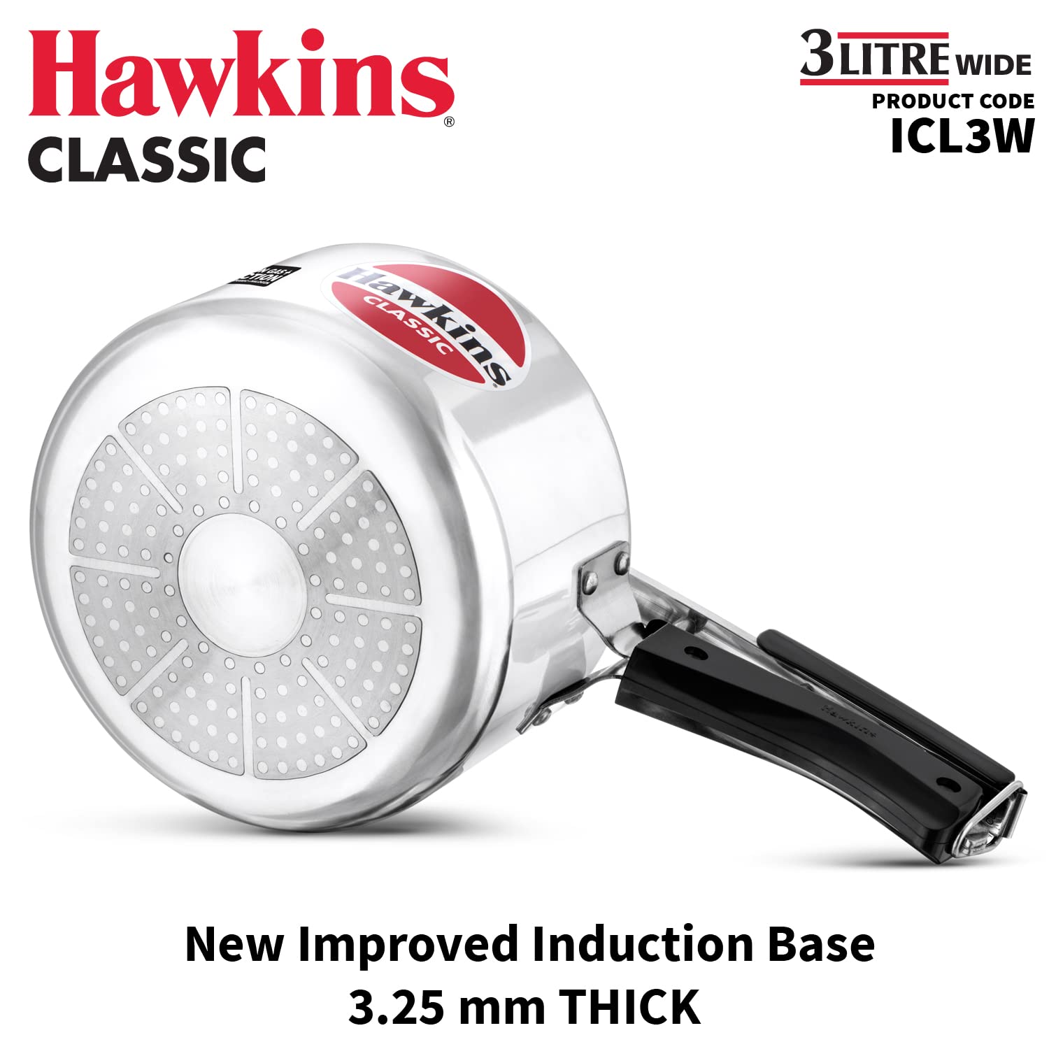 HAWKINS P/C 3L CLASSIC IND (WIDE) SILVER (ICL3W)