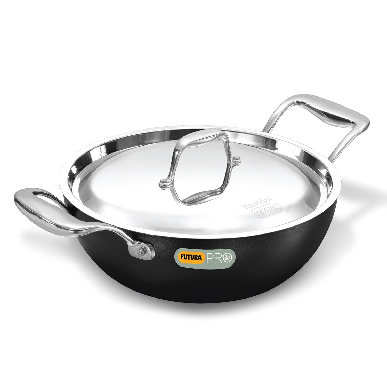 HAWKINS FUTURA PRO DEEP FRY PAN 2.5L WITH SS LID (PNK25S)