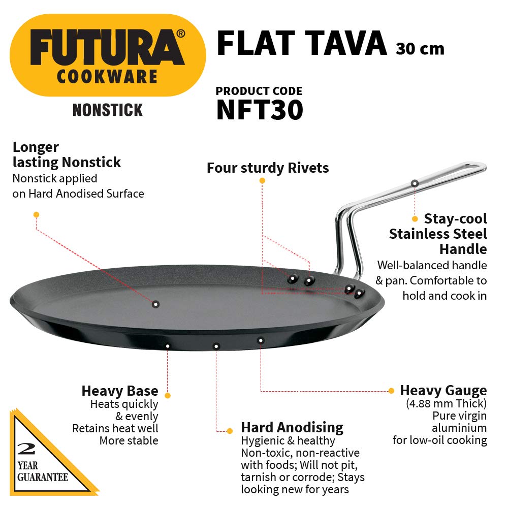 HAWKINS FUTURA NS FLAT TAVA 30 CM (NFT30)
