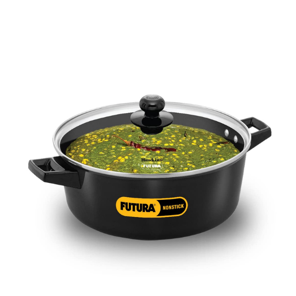 HAWKINS FUTURA NS C-N-SERVE IND CASSEROLE 5L W/G LID (INCB50G)