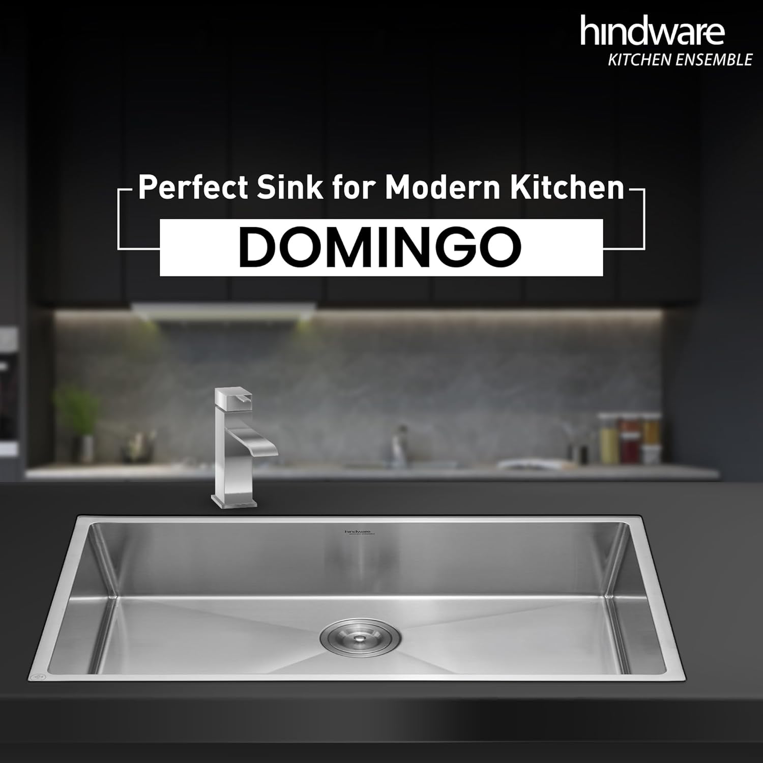 HINDWARE SINK KS DOMINGO NEO 24*18*9