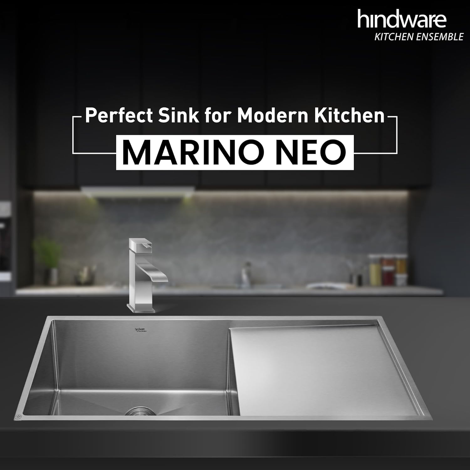 HINDWARE SINK KS MARINO NEO 31*19*9