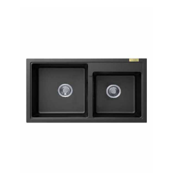 HINDWARE SINK KS GARNET BLACK 31*18*8.3