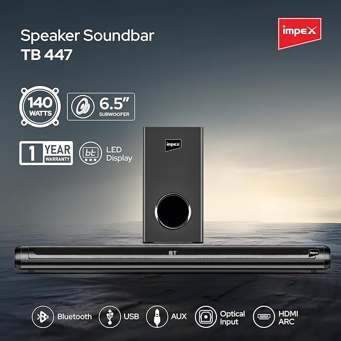 IMPEX SOUNDBAR TB 447 140W