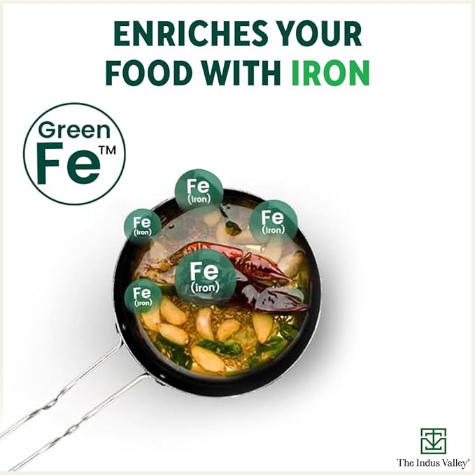 THE INDUS VALLEY IRON TADKA PAN STL HNDL 13.5CM (KC FE TP 002)